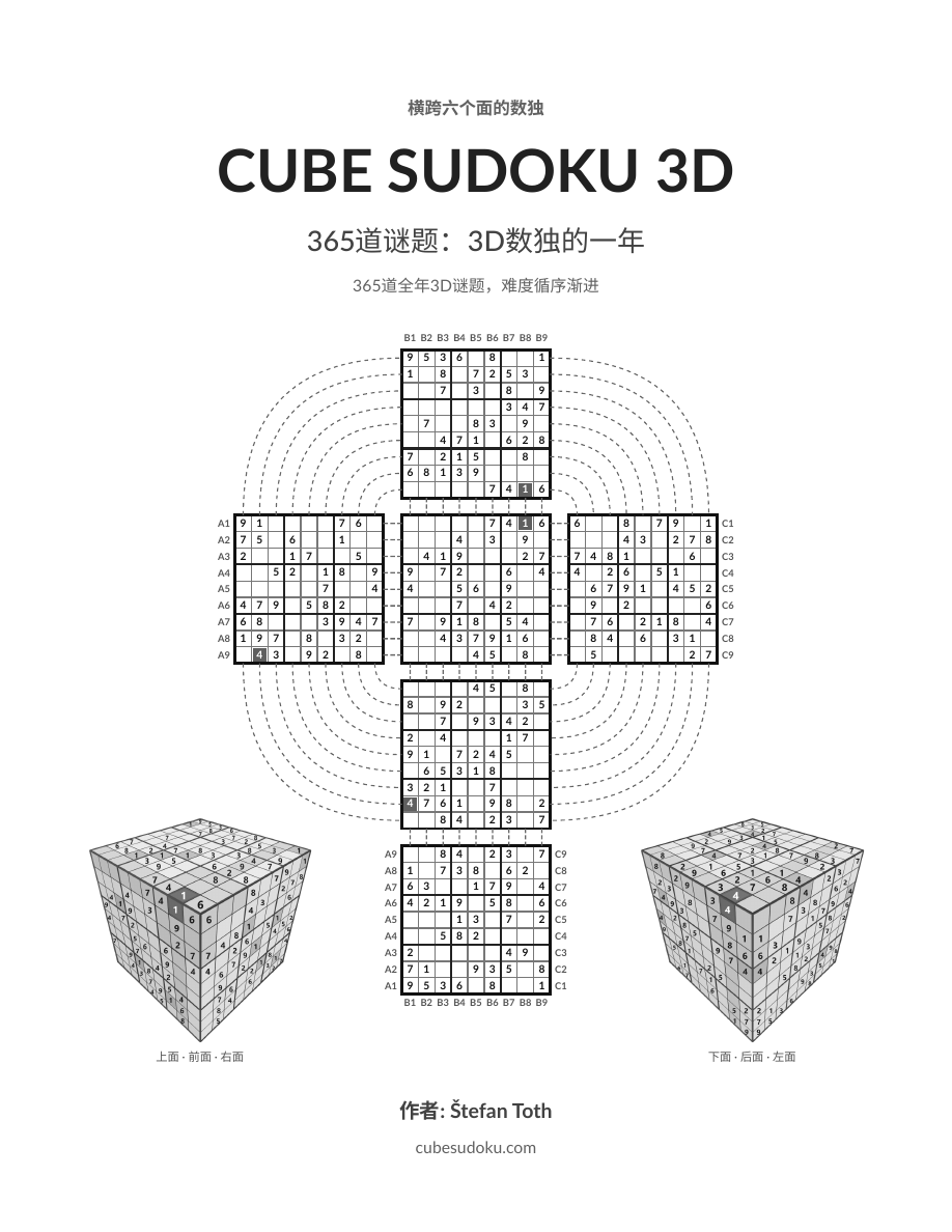 365道谜题：3D数独的一年
