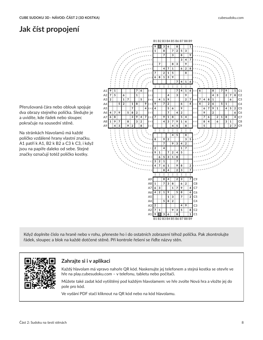 365 hlavolamů: Rok s 3D Sudoku
