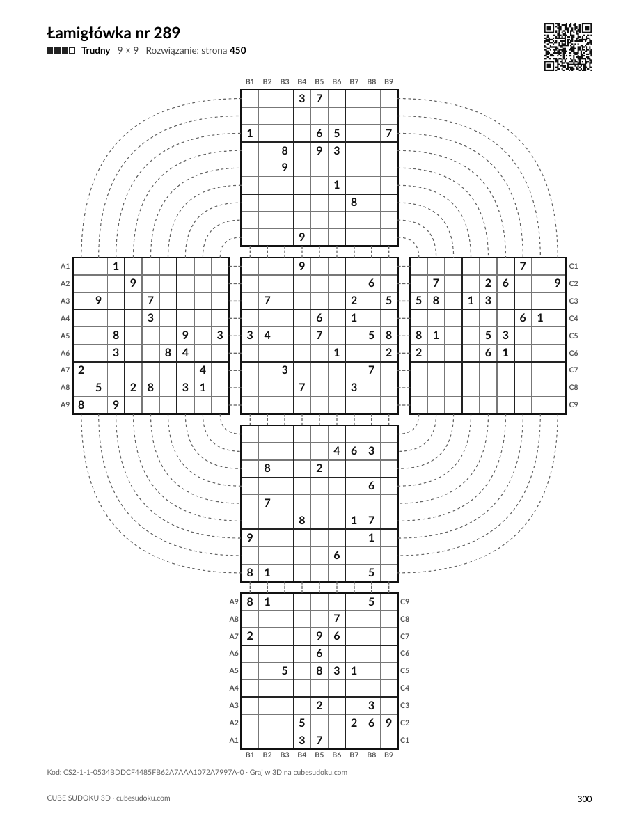 365 łamigłówek: rok z Sudoku 3D