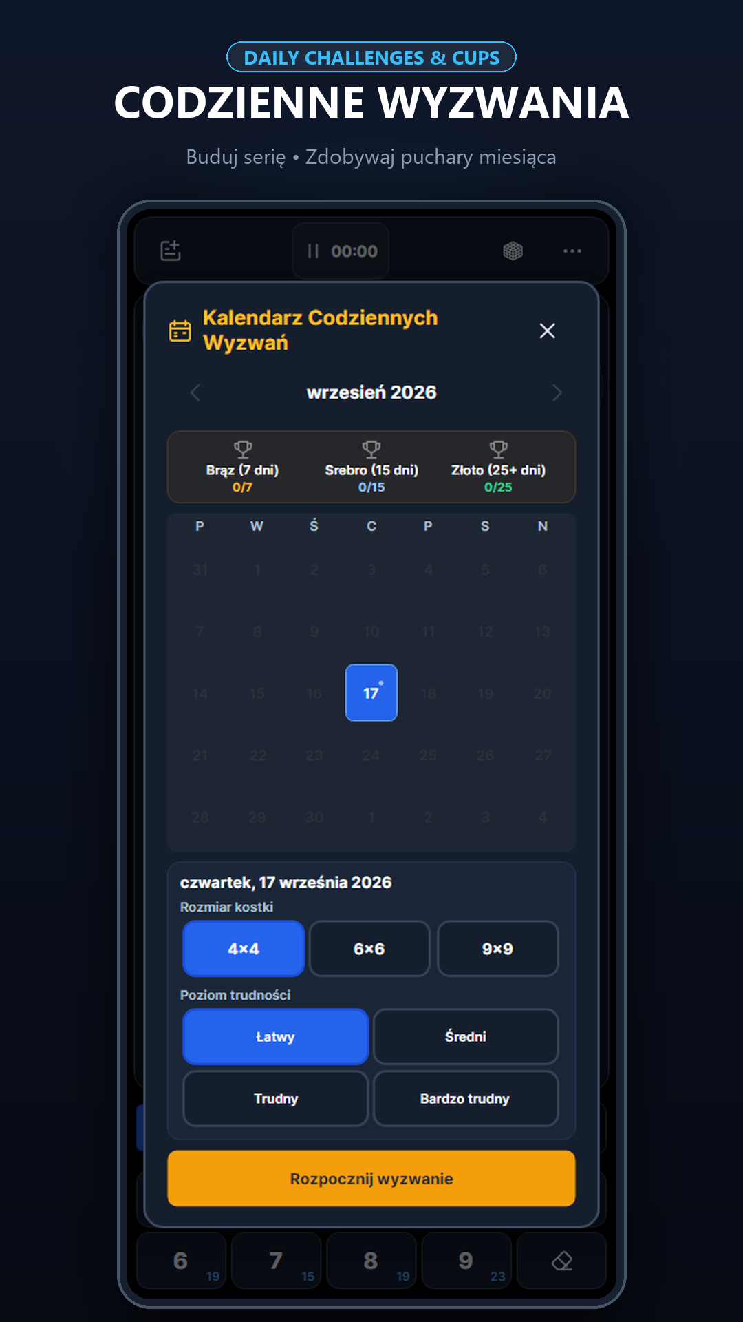 Cube Sudoku 3D na telefonie